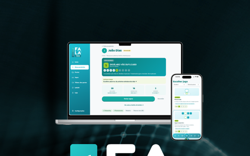 App Decola Fala PRO no computador e no celular